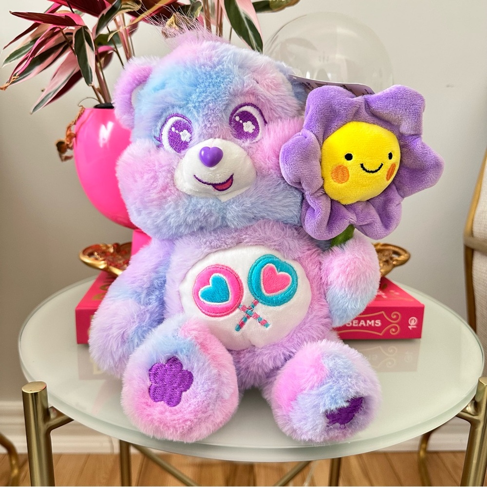 Easter 2025 Care Bear (Sharebear) with Flower